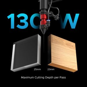 OMTech 130W CO2 Laser Engraver – High-Power Cutting Machine