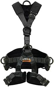 Fusion Climb Tac-Rescue, Construction Harness - Full Body Harness, 6 D-Ring Points, and Quick-Release Steel Buckle Safety Harness OSHA & ANSI Compliant