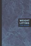 Weight Lifting Log Book: Workout Log Book Journal for Men and Women | Gym Planner Journal Exercise Notebook & Fitness Logbook for Personal Training (Weightlifting & Cardio Tracker Diary Gifts) | Beautiful Gym Journal Stylish Blue Marble – 120 Pages