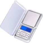 Haobase Pocket Digital Kitchen Scales for Food, Jewellery Gold Herbs - 0.01g to 200g - Auto Calibration - Tare Function