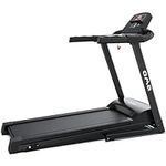 OMA Treadmill with Incline, Foldable Treadmills for Home, Quiet 3.0HP 300lb Capacity, Cushioned Wider Deck Jogging Running Walking Pad Dog Treadmill, Model C