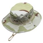 Ciyuhome Camo Boonie Hat for Men Women, Military UPF50+ Sun Cap Wide Brim Bucket Hats Jungle Hat for Fishing Hunting Safari Beach