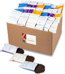 Sarasota Coffee Packs Bulk Ground Packets | Medium, Colombian, & Dark Roast Variety | Gourmet Assorted Sampler | Low Acid Mold Free Individual Pouches for 12 Cup Coffee Maker | 1.75 Oz Bags, 100 Count