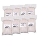 Japanese Organic Cotton Sliver 13 Feets 100% Organic Unbleached [Made in Japan] (8 Packs)