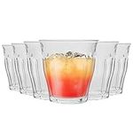 Duralex Picardie Drinking Glasses - 250ml Tumblers for Water, Juice - Clear - Pack of 12