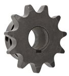 AJANTA INDUSTRIAL 35BS11 Roller Chain Sprocket, Finished with Keyway, Type B Hub #35 Chain 3/4" bore Size 11-Teeth