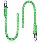 Frienda 2 Set Heavy Duty Paracord Lanyard Necklace Whistles Strap Braided 550 Keychain Lanyard for Outdoor Activities ()