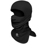 Botack Ski Mask for Men Women, Nose Opening Breathable Warm Balaclava Face Mask Windproof for Skiing Snowboarding Cycling, Black, 6 7/8-7 1/2