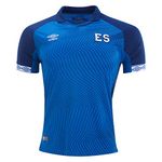 Umbro Men's El Salvador Home Jersey-Blue (M)