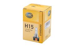 HELLA 8GJ 168 119-001 Bulb - H15 - Standard - 12V - 55/15W - Socket Type: PGJ23t-1 - Box - Quantity: 1