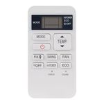 AULCMEET RAS-07BKV-E Replace Remote fit for ﻿﻿Toshiba AC Portable Window Air Conditioners 43T6V672 43T66333 RAS-13BKV-E RAS-16BKV-E RAS-107SKV-E6 RAS-077SKV-E6 RAS-137SKV-E6 RAS-05BAVG-E
