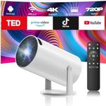 Projector with WiFi and Bluetooth, 