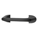 Pfister Karci Toilet Paper Holder, Bathroom Tissue Roll Holder, Wall-Mounted, Screw-in, Matte Black Finish, BPHKA0B