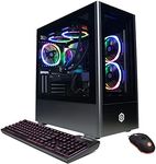 CyberpowerPC Gamer Xtreme VR Gaming PC, Intel i7-13700KF 3.4GHz, GeForce RTX 4070 12GB, 32GB DDR5, 1TB NVMe SSD, 2TB HDD, Wi-Fi Ready & Windows 11 Home (GXiVR8760A),Black