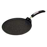 Starfrit The Rock 26cm (10") Non-Stick Multi Pan - Tawa - Durable Forged Aluminum - Oven Safe - PFOA Free - Easy to Clean - Black