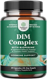 Extra Strength Diindolylmethane Dim Supplement - 300mg DIM Hormone Balance for Women and Men - Balancing Estrogen Supplement for Women and Men for Menopause and Metabolism Support - 30 Servings