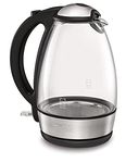Tefal Glass Vision Electric kettle 1.5 L Black,Stainless steel,Transparent Glass, Lever, Button, 3000 W