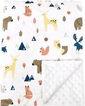 david's kids Minky Baby Throw Blank