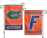 Florida Gators Polyester 12"X18" 2 SIDED Garden Yard Wall Flag Wincraft