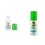 Mamaearth Natural Anti Mosquito Body Roll On, 40ml & Natural Insect Repellent for Babies (100 ml) Combo