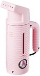 ESTEAM Personal Hand Held Steamer with Converter Kit and 4 Adapter Plugs (Pink Series), 120 Volt