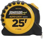 Johnson Level & Tool 1804-0025 1x25 Auto Tape Measure,