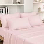 HOMEIDEAS Full Size Bed Sheets - 6 