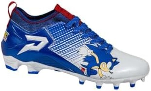 Sonic the Hedgehog Football Cleats - Quantum Speed by Phenom Elite