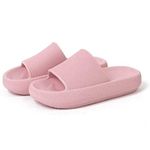 Universal Quick-Drying Thickened Non-Slip Sandals, Super Soft Home Slippers Casual Style Season and Occasions Pink