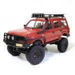 ARRIS 1/16 Scale RC Crawler, WPL C54-1 RTR RC Truck 4x4 Off Road RC Rock Crawler with Upgraded Chassis, 260 Motor New Gearbox and Batteries for Adults Hobby Toy (Red)