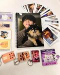 CRAFT MANIACS BTS V WITH YEOJAN STATIONERY COMBO : DIARY, 1 WOODEN PUZZLE, SET OF 16 LOMO CARDS, 4 MAGNETIC BOOKMARKS & 3 WOODEN KEYCHAINS | BEST GIFT FOR BTS ARMY & KPOP FANS