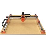 FoxAlien XE-Ultra 8080 CNC Router Machine with NEMA 23 Closed-Loop Stepper Motor, Large Size Benchtop Engraving Milling Machine for Woodworking, Aluminum, Acrylic, Carbon Fiber DIY Cutting