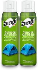 Scotchgard Heavy Duty Water Shield, Repels Water, Ideal For Outerwear, Tents, Backpacks, Canvas, Polyester And Nylon, Two 10.5 Oz Cans (21 Ounces Total)