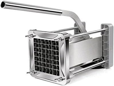 Upgrade Heavy Duty French Fry Cutter Home&Kitchen Sopito French Fry Cutter Silver