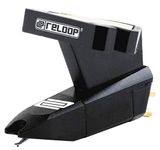 Reloop OM Black headshell mount DJ/HiFi cartridge and stylus great sound for DJ and listening