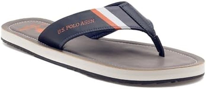 U.S. POLO ASSN. Mens Patt 3.0 Slipper - (Uk9) (Us10) (2Fd24995G07), Grey