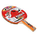 GKI Euro V Wooden Table Tennis Racquet (Multicolor, Pack of 1)