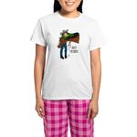 CafePress Horse &Amp; Girl Western Pajamas Womens Pajama Set