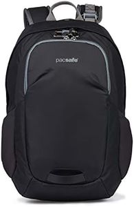 Pacsafe Venturesafe G3 Anti-Theft Daypack Backpack, Black, 15 Litre Capacity