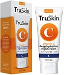 TruSkin Vitamin C Night Cream – Collagen Supporting Blend with Cocoa Butter, Vitamin B5, Botanical Essential Oils – Brightening and Firming Skin, Face & Neck, 2 Fl Oz