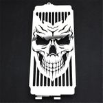 Skull Radiator Grill Cover Guard Pr