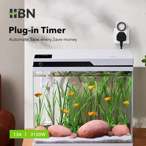 HBN 24-Hour Timer Plug Set – 3-Pack Mechanical Switch Sockets
