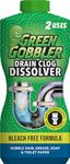 Green Gobbler DISSOLVE Liquid Hair & Grease Clog Remover / Drain Opener - 32 oz