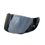 BSTOP K1 Face Shield Uv-Protected for AGV K1, K1S, K3SV, K5, K5S Helmet Shield Visor Windshield (Black-Day use only)