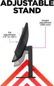 HP OMEN 34c Curved Gaming Monitor – 34'' WQHD, 165Hz, FreeSync, HDMI
