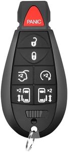 SaverRemotes 7 Button Key Fob Compatible for 2008 2009 2010 2011 2012 2013 2014 2015 2016Chrysler Town and Country, 2008-2016 Dodge Grand Caravan Replacement M3N5WY783X ( Pack of 1 )