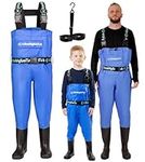 DaddyGoFish Kids Chest Waders - Wat