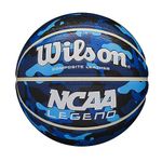 WILSON NCAA Legend Indoor/Outdoor Basketball - Blue Camo, Size 7-29.5"