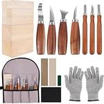 20Pcs Wood Carving Kit, Wood Whittl