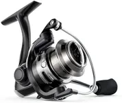 Ashconfish KF Spinning Fishing Reel,New Glass Fiber Frame,7+1BB,5.2:1 Gear Ratio,2 Line Cup Style,for Freshwater and Saltwater Spinning Fishing Reels (Shallow Spool Line Cup(KFb), 5000)